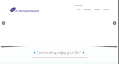 Desktop Screenshot of lynedgepharma.com